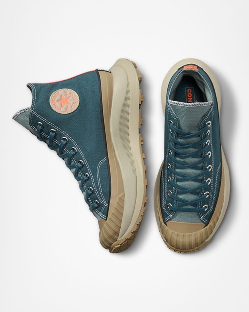 Women's Converse Chuck 70 AT-CX Earth Tones High Top Shoes Blue / Grey | AU 19843Q